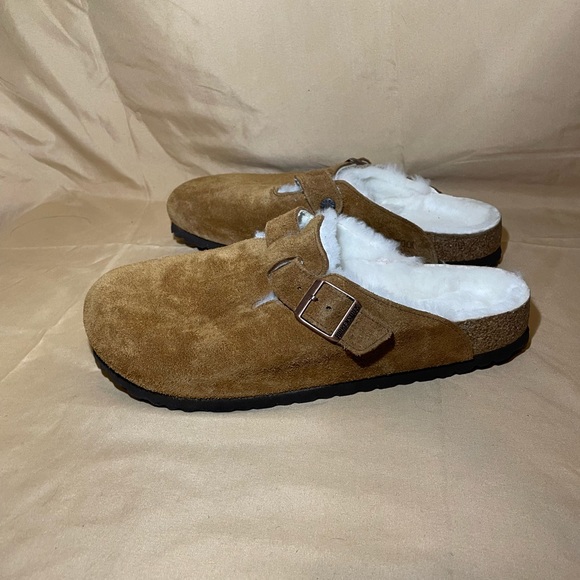 Birkenstock Boston Shearling Men Clogs - Picture 11 of 13